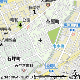 福岡県北九州市八幡東区茶屋町9周辺の地図