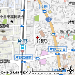 日本総合住生活北九州支店周辺の地図