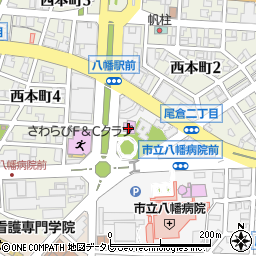 北九州市立八幡東柔剣道場周辺の地図