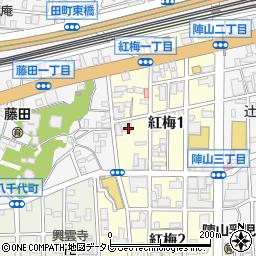 上野包装商会周辺の地図
