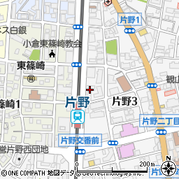 菱熱北九州支店周辺の地図