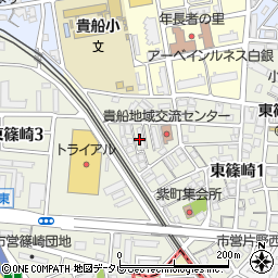 市営東篠崎団地周辺の地図