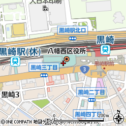 セブンイレブン黒崎コムシティ店周辺の地図