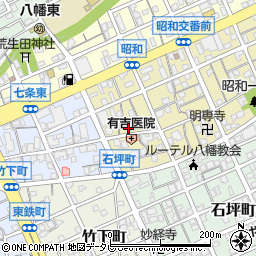 福岡県北九州市八幡東区昭和1丁目周辺の地図