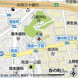 千草ホテル周辺の地図