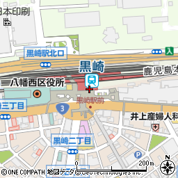 ミニヨン　黒崎駅店周辺の地図