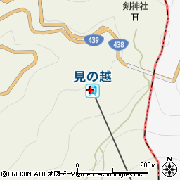 徳島県三好市東祖谷菅生205周辺の地図
