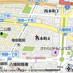 日本共産党八幡戸畑遠賀地区委員会周辺の地図