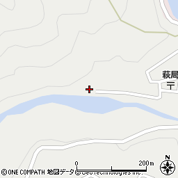 和歌山県田辺市本宮町伏拝1095周辺の地図