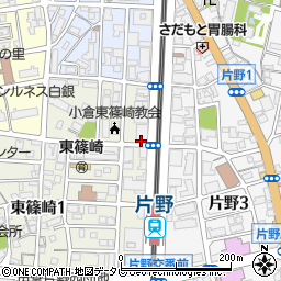 株式会社プレナス　北九州事務所周辺の地図