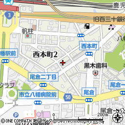 日本空調サービス　九州支店　北九州営業所周辺の地図