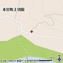 和歌山県田辺市本宮町上切原808周辺の地図