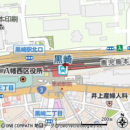 福岡県北九州市八幡西区周辺の地図