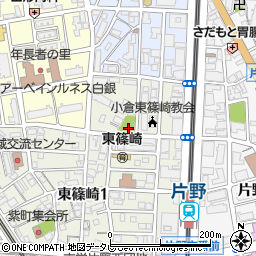 東篠崎ふれあい公園周辺の地図