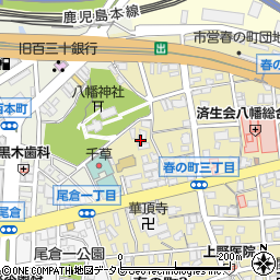 ホワイトキャッスル八幡駅東周辺の地図