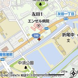 ネッツトヨタ北九州　ウエルキャブプラザ折尾店周辺の地図