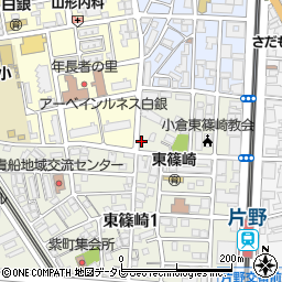 タイムズ東篠崎１丁目駐車場周辺の地図