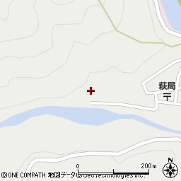 和歌山県田辺市本宮町伏拝1090周辺の地図