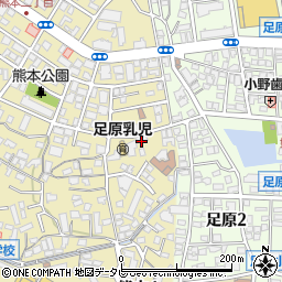喜久荘周辺の地図