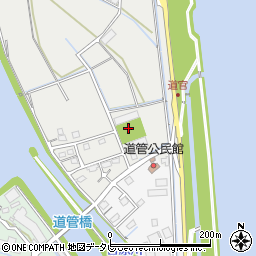 江通公園周辺の地図