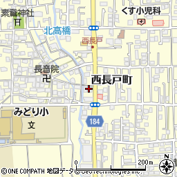 愛媛県松山市西長戸町958周辺の地図
