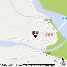 和歌山県田辺市本宮町伏拝983周辺の地図