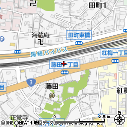 北田税理士事務所周辺の地図