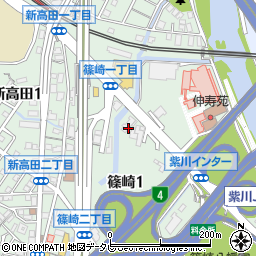 リバーサイドプリンセス篠崎周辺の地図