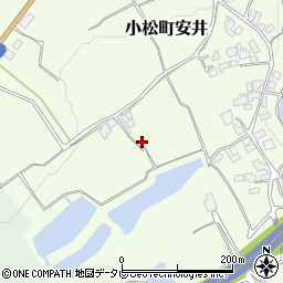 愛媛県西条市小松町安井甲-303周辺の地図