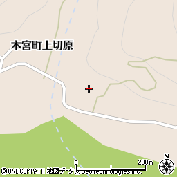和歌山県田辺市本宮町上切原796周辺の地図