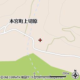 和歌山県田辺市本宮町上切原767周辺の地図