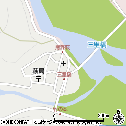 和歌山県田辺市本宮町伏拝1009周辺の地図