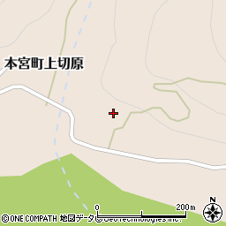 和歌山県田辺市本宮町上切原792周辺の地図