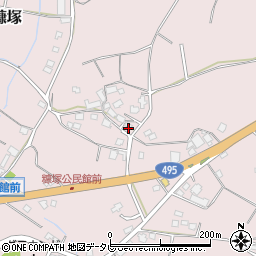 福岡県遠賀郡岡垣町糠塚814周辺の地図