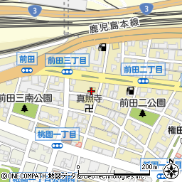 ファミリーマート八幡前田店周辺の地図