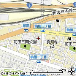 オークラ前田ハイツ周辺の地図