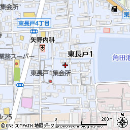 長戸ハイツ周辺の地図