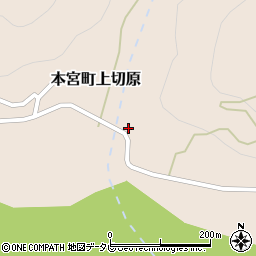 和歌山県田辺市本宮町上切原764周辺の地図