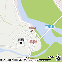和歌山県田辺市本宮町伏拝1014周辺の地図