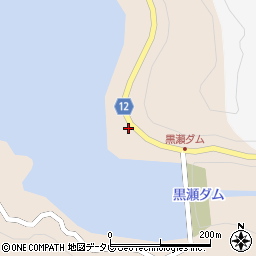 愛媛県西条市黒瀬乙周辺の地図