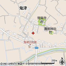 福岡県遠賀郡遠賀町鬼津周辺の地図