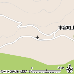 和歌山県田辺市本宮町上切原575周辺の地図