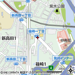 篠崎１周辺の地図