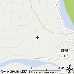 和歌山県田辺市本宮町伏拝1045周辺の地図