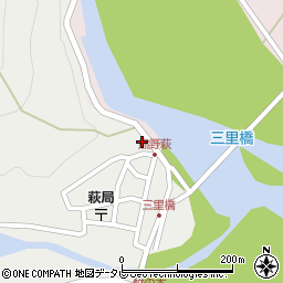和歌山県田辺市本宮町伏拝1017周辺の地図