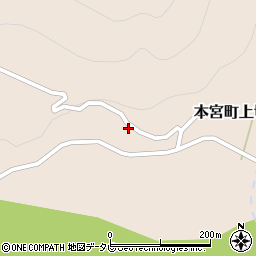 和歌山県田辺市本宮町上切原584周辺の地図