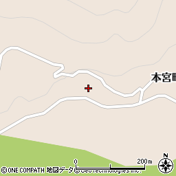 和歌山県田辺市本宮町上切原893周辺の地図