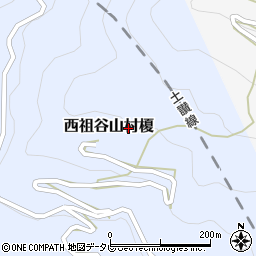〒778-0104 徳島県三好市西祖谷山村南山の地図