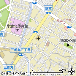 Ａープライス小倉北店周辺の地図