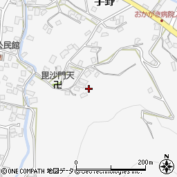 福岡県遠賀郡岡垣町手野785-1周辺の地図